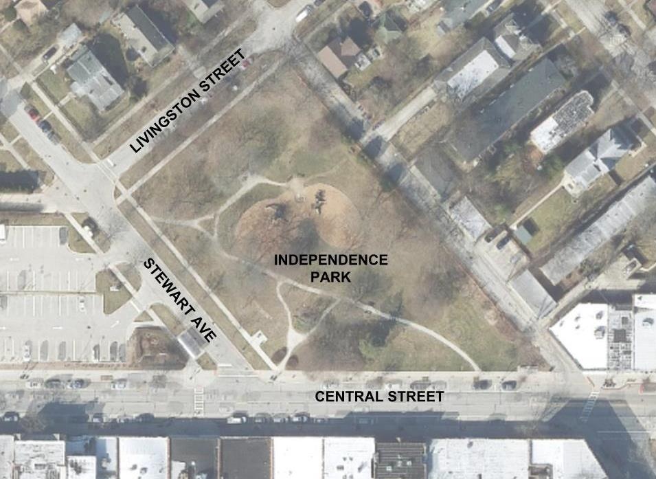 North of Central Street and south of Livingston Avenue